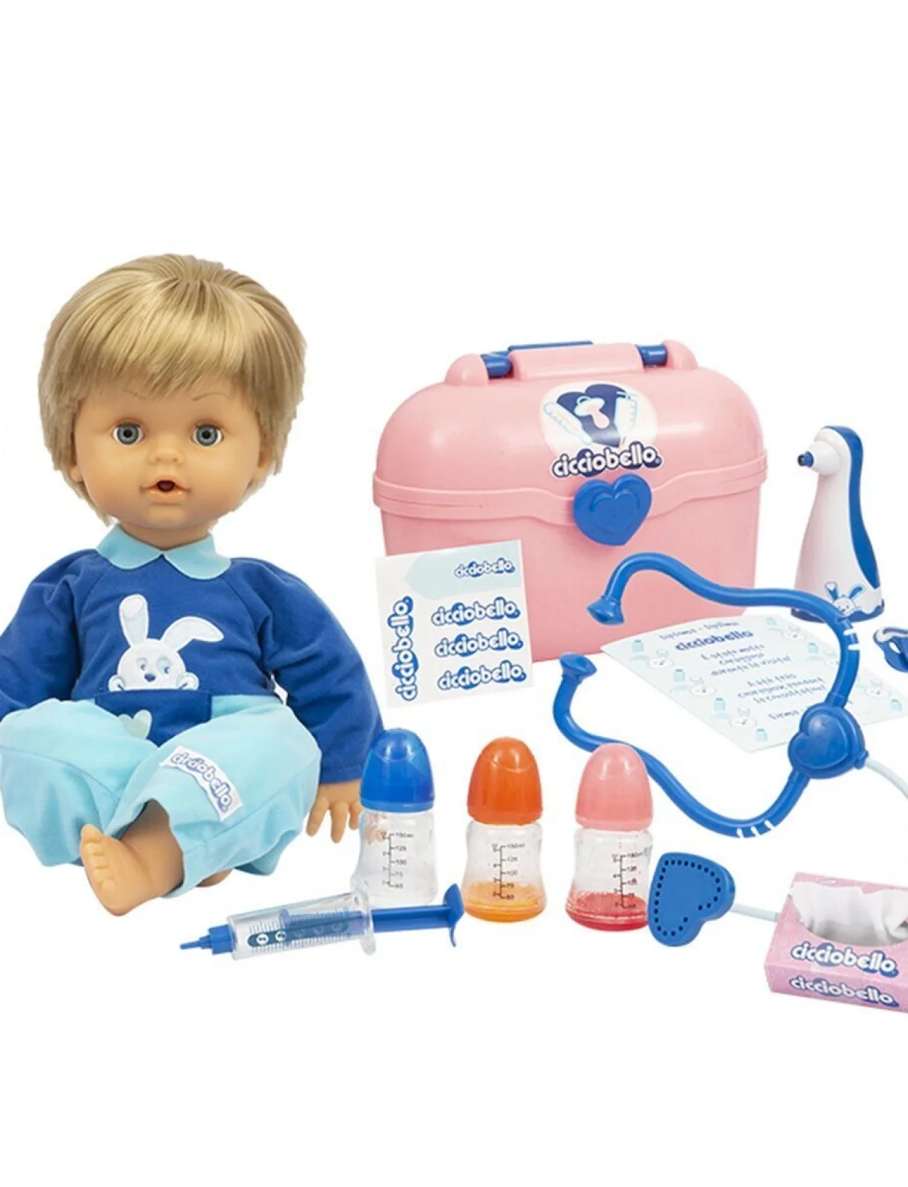 CCB91000 Cicciobello Çok Hastayım Doktor Çantalı +3 yaş