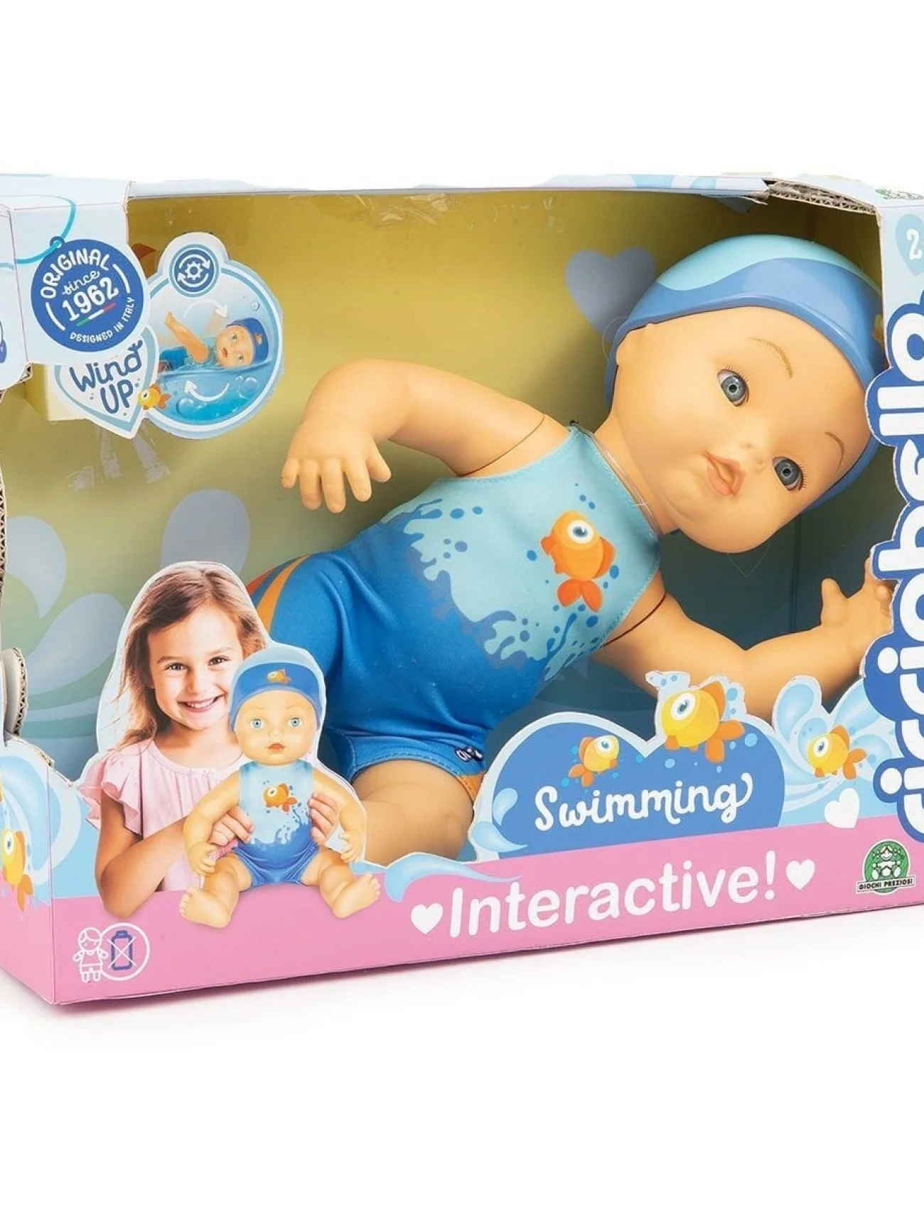 CCBD9000 Cicciobello Yüzüyor 30 cm Bebek +3 yaş