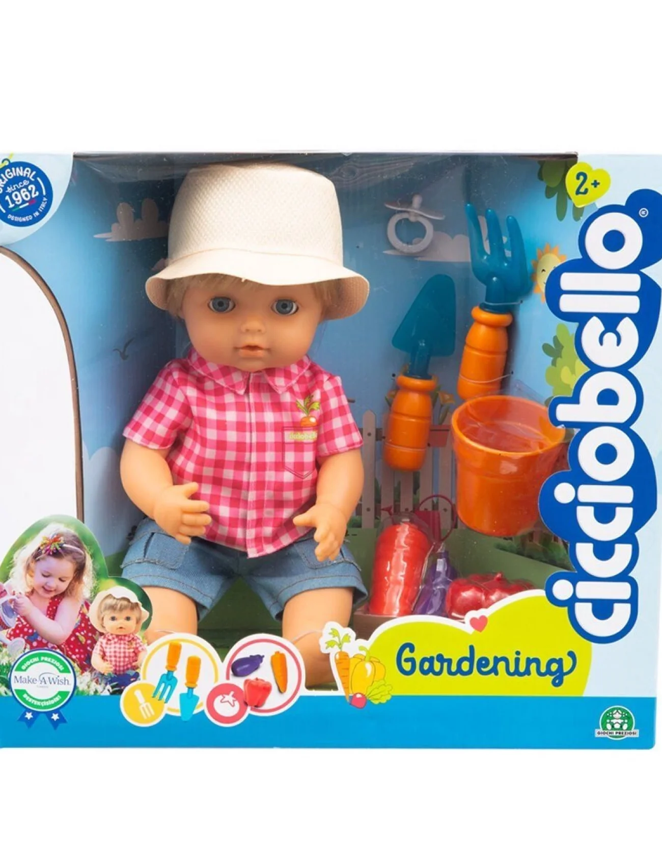CCBJ2000 Cicciobello 23 cm Bahçıvan Bebek