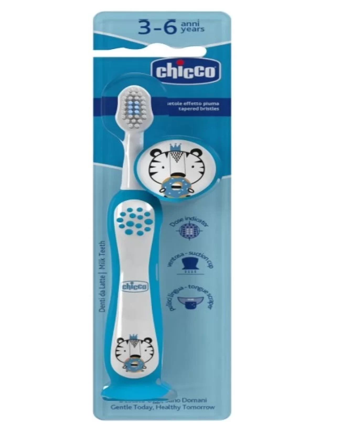 Chicco Diş Fırçası 3-6 Yaş Tiger