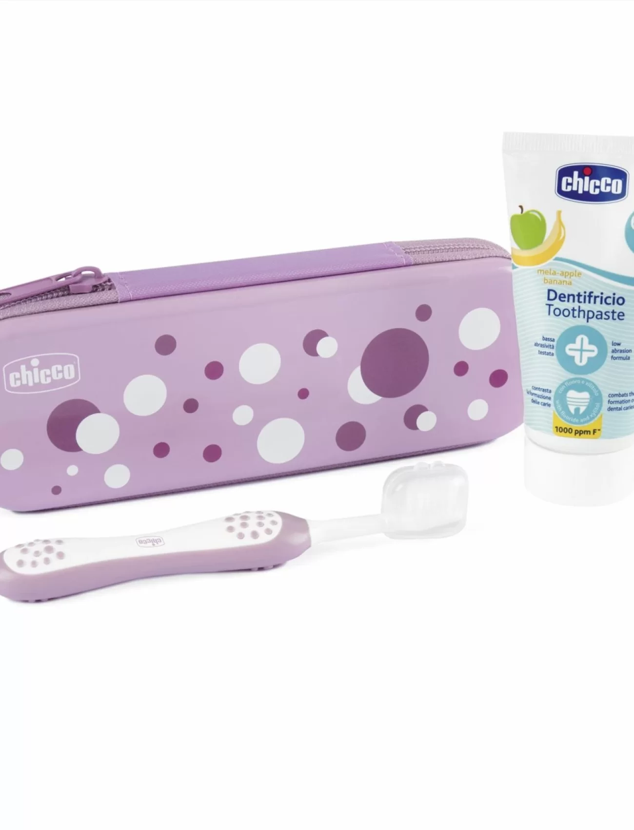 Chicco Diş Fırçası Seti 6+ Ay Lila