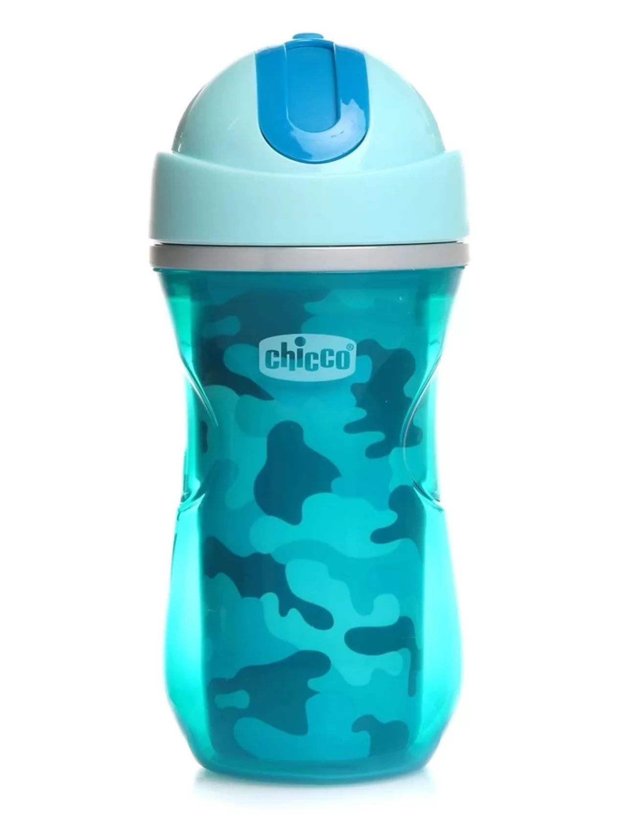 Chicco Isı Yalıtımlı Sport Pipetli Bardak 14 Ay+ Erkek Mavi