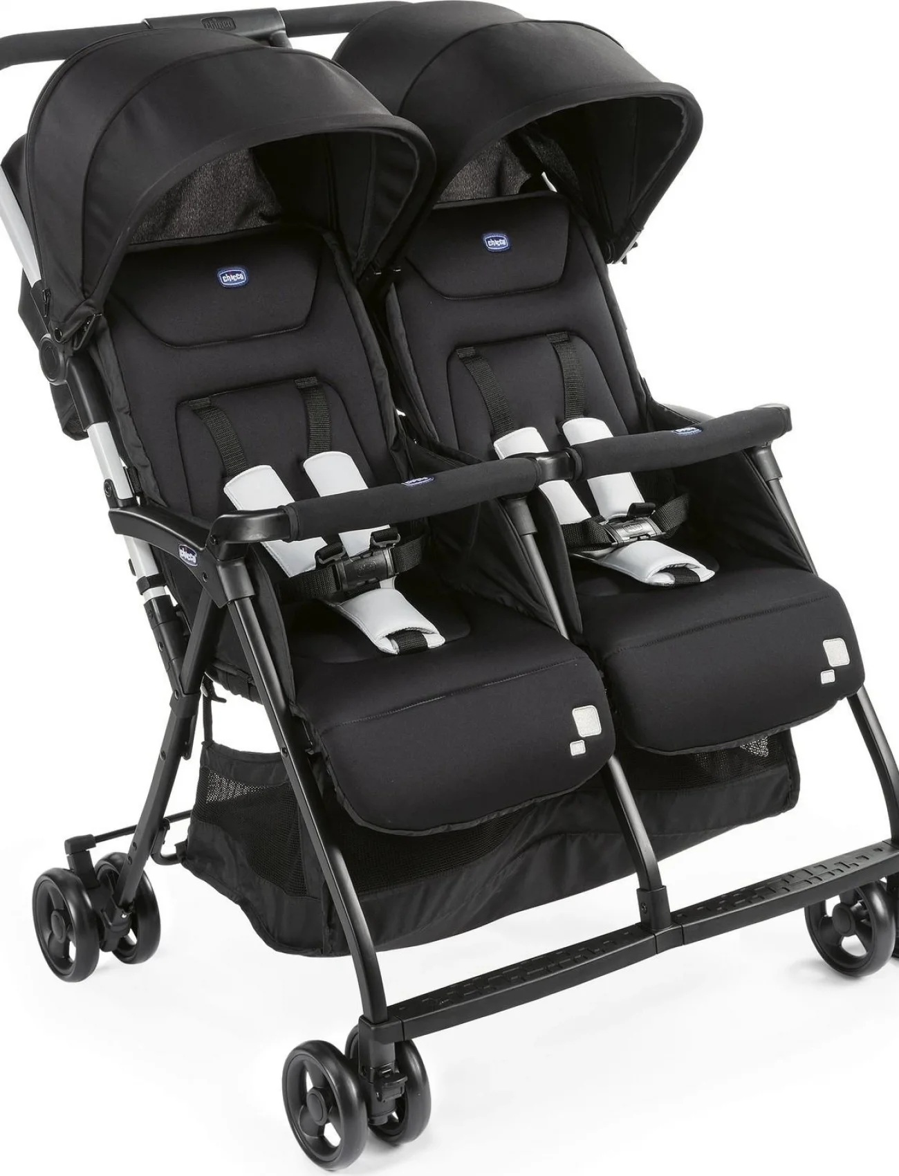 Chicco Ohlala Twin İkiz Bebek Arabası Black Nigth