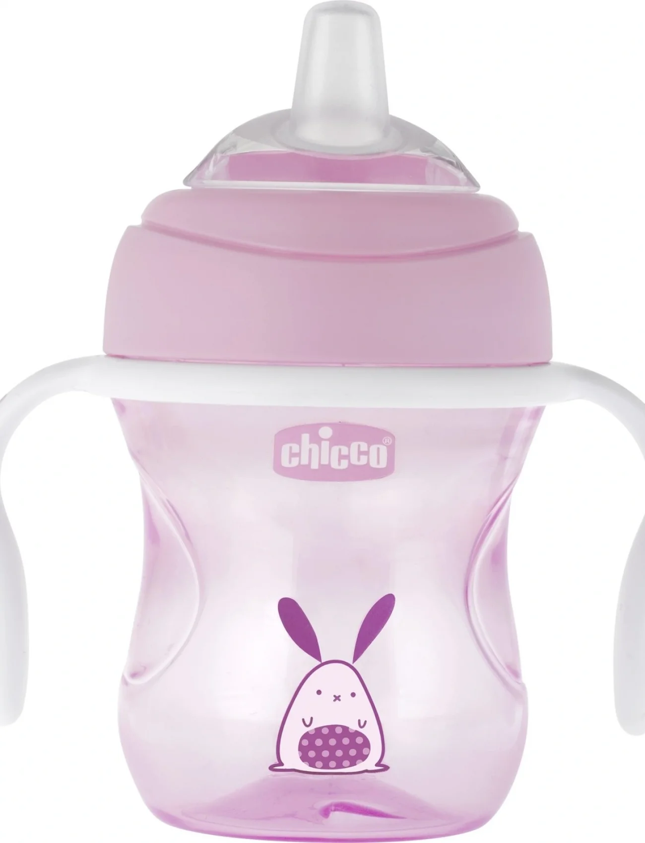 Chicco Yumuşak Uçlu Geçiş Bardağı 4 Ay+ 200 ml Kız