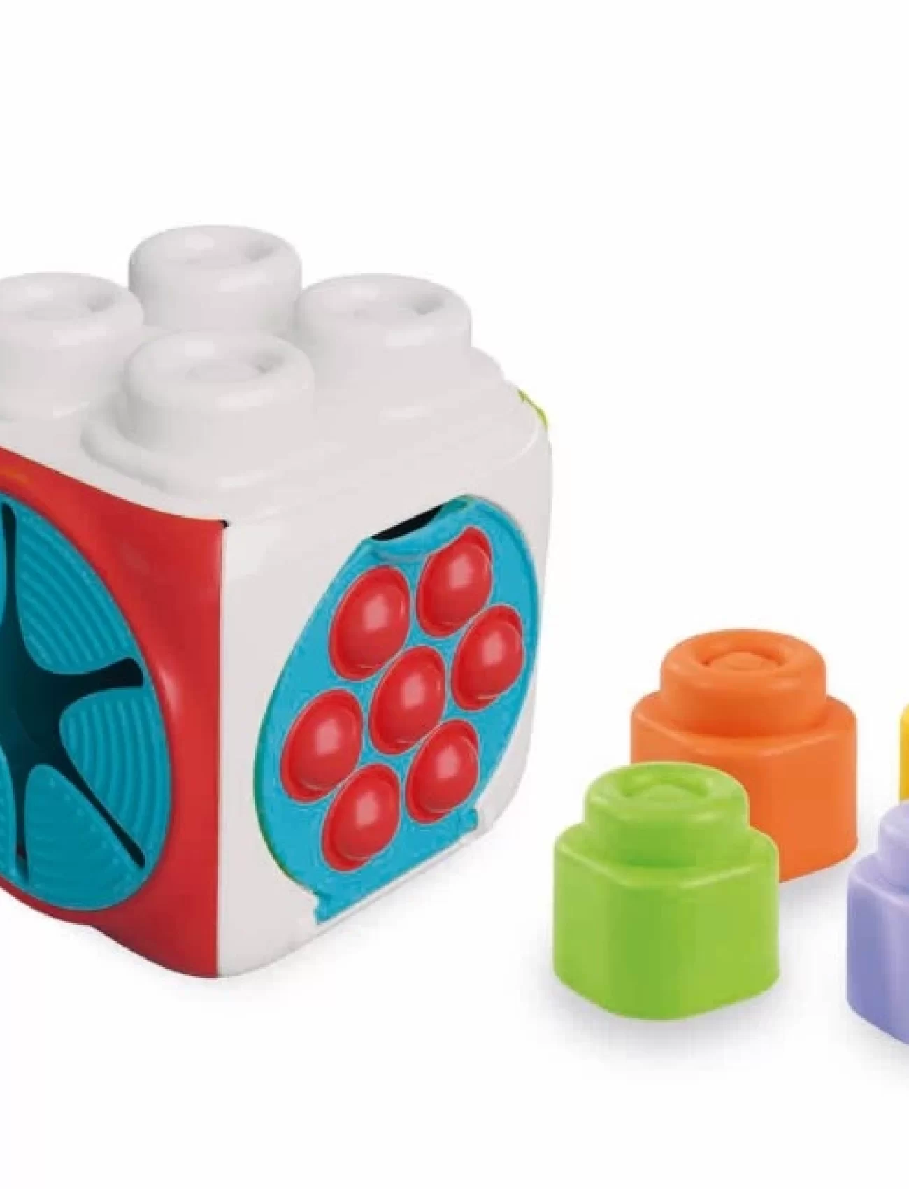 Clementoni Baby Soft Clemmy Yumuşak Blok Duyusal Küp 17902