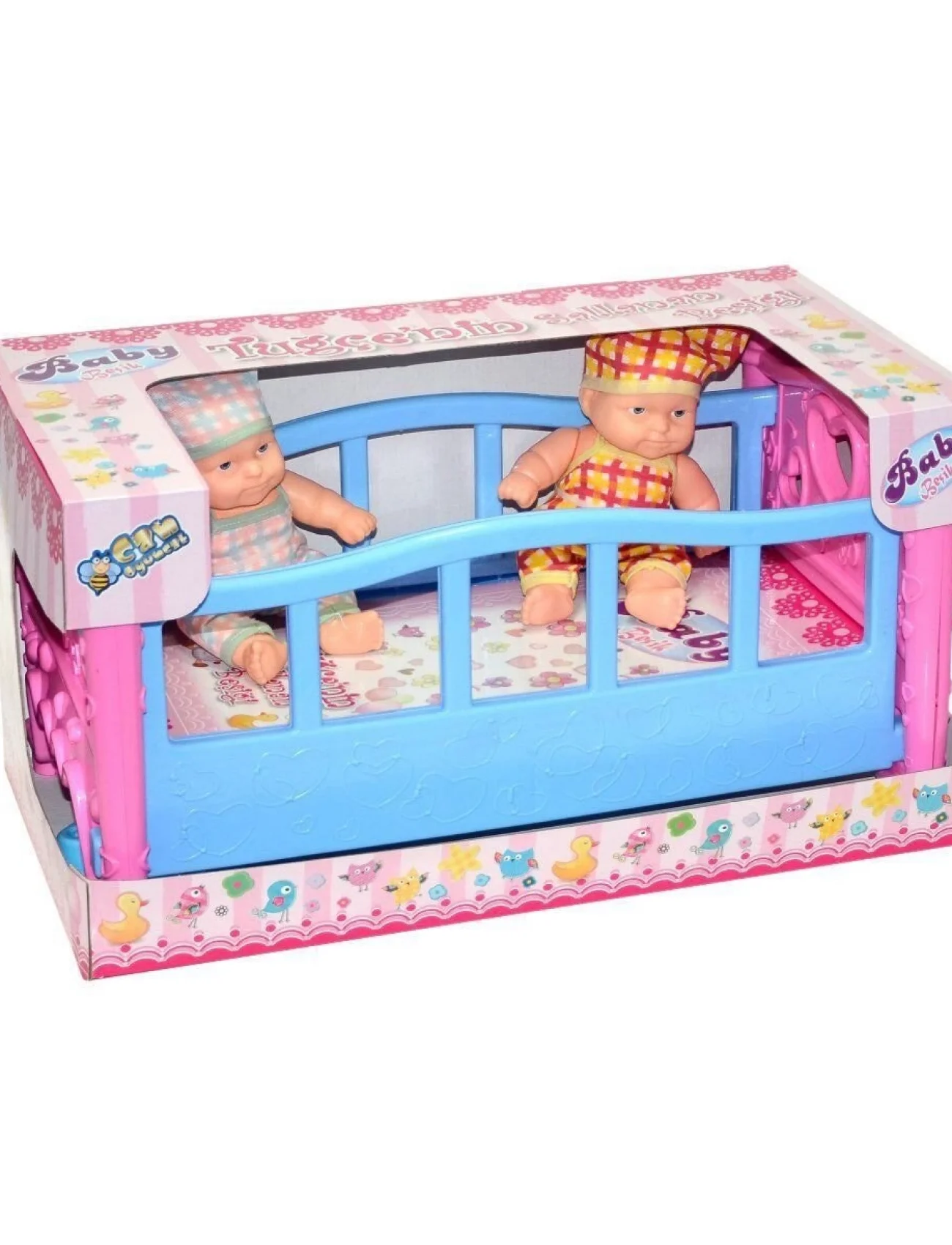 CN2070AB Bebekli Beşik Oyun Seti-Halitcan