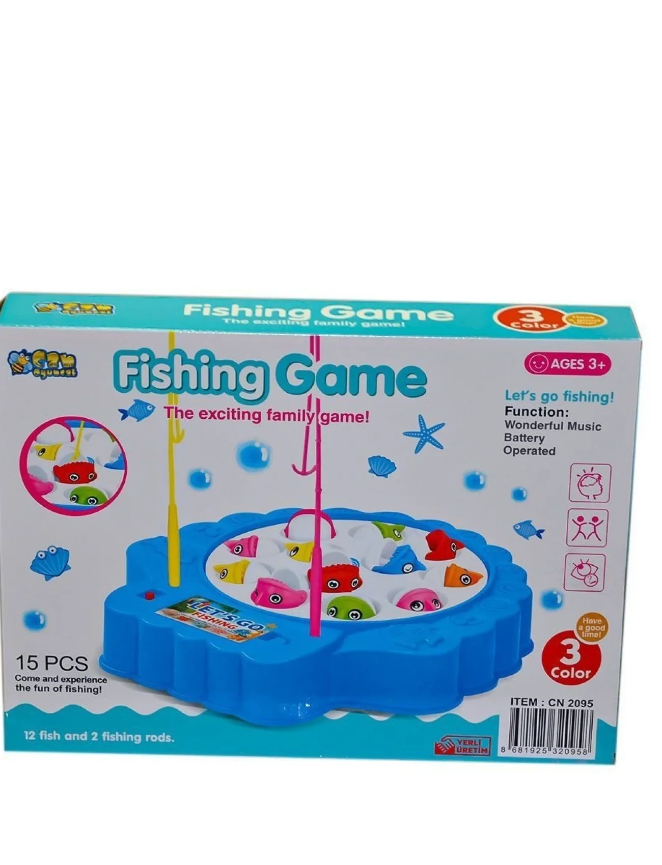 CN2095 Kutulu Pilli Balık Oyunu-Halit Can