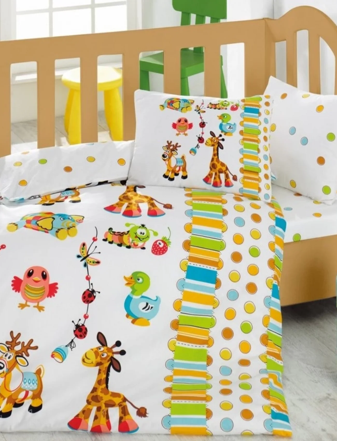 Cotton Box Bebek Nevresim Takımı Oyun Bahçesi