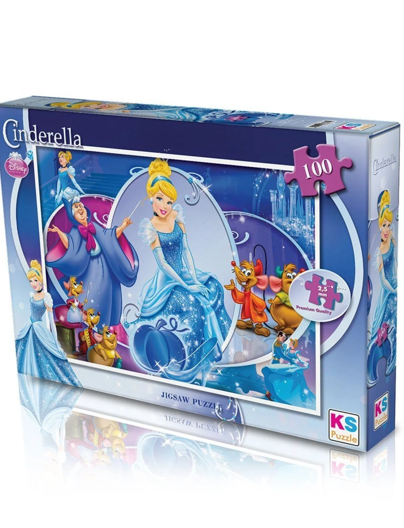 CRL714 KS, Cinderella / 100 Parça Puzzle