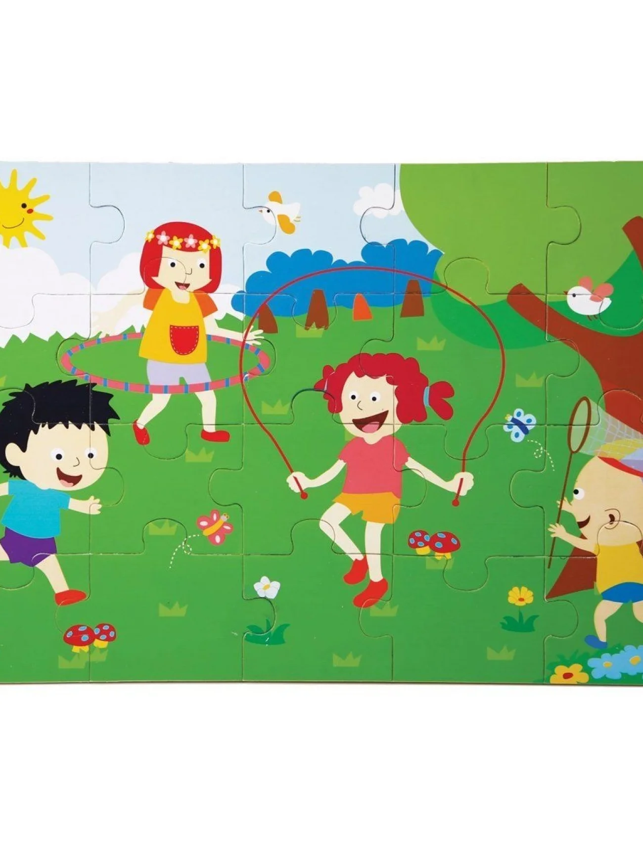 CS-1276 İLKBAHAR AHŞAP YER PUZZLE