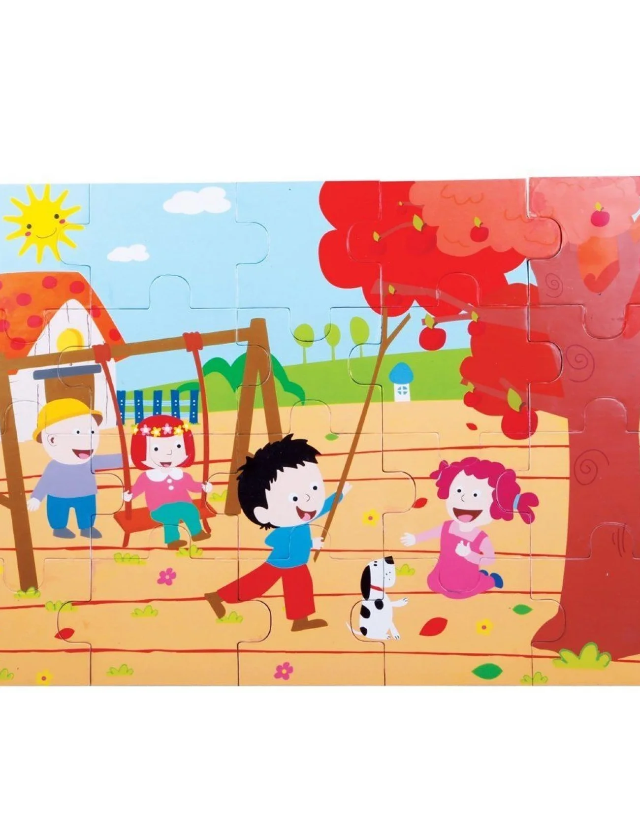 CS-1277 SONBAHAR  AHŞAP YER PUZZLE