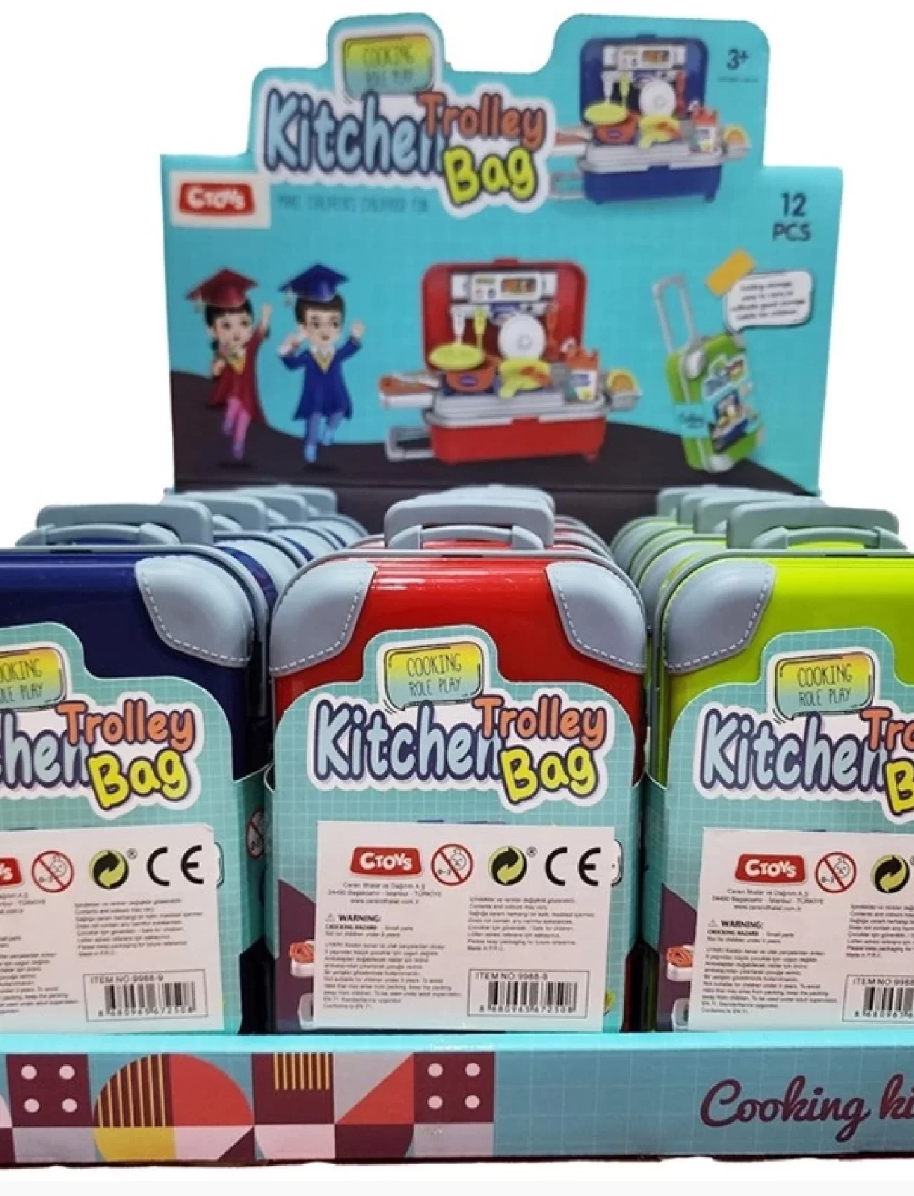 Ctoy Mini Çekçekli Mutfak Çantası