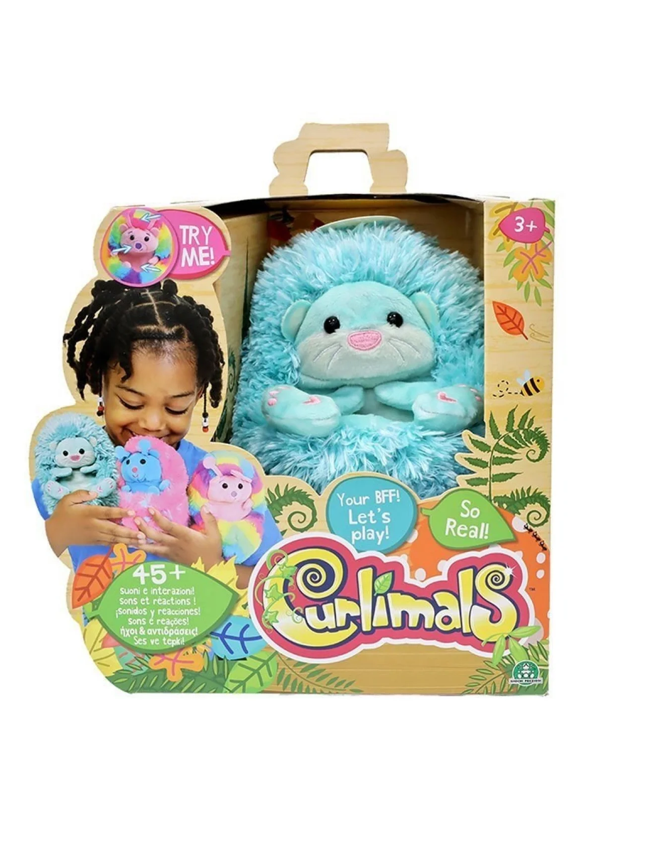 CUR00C02 Curlimals Gıdıklanan Samur Lottie - 3733