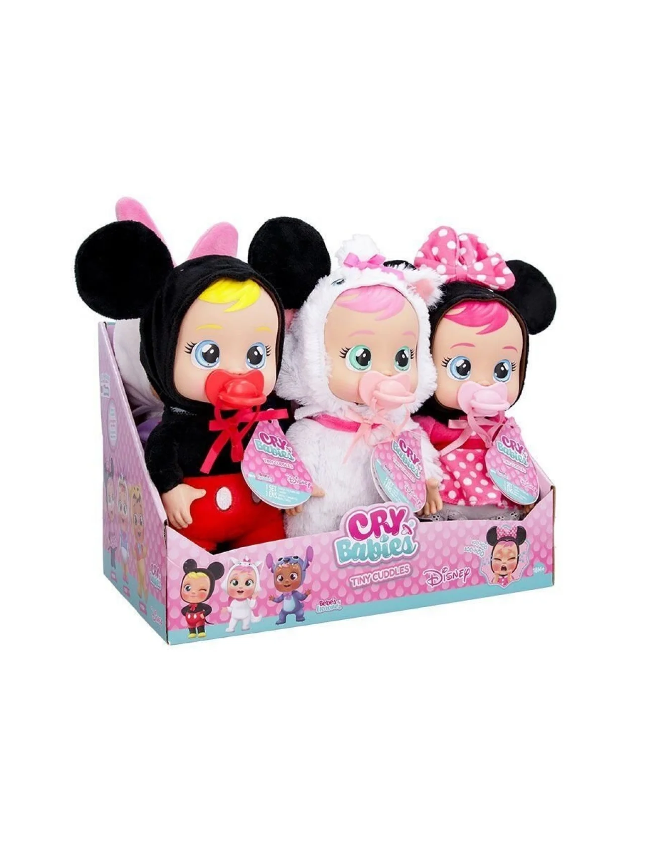 CYB52000 Cry Babies Ağlayan Yumuş Disney Bebekler