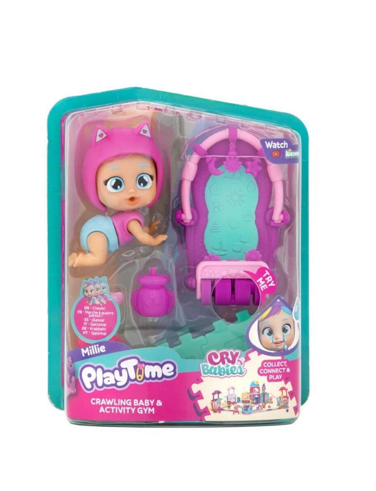 CYP04000 Cry Babies Play Time Mini Millie Bebek ve Aktivite Halısı