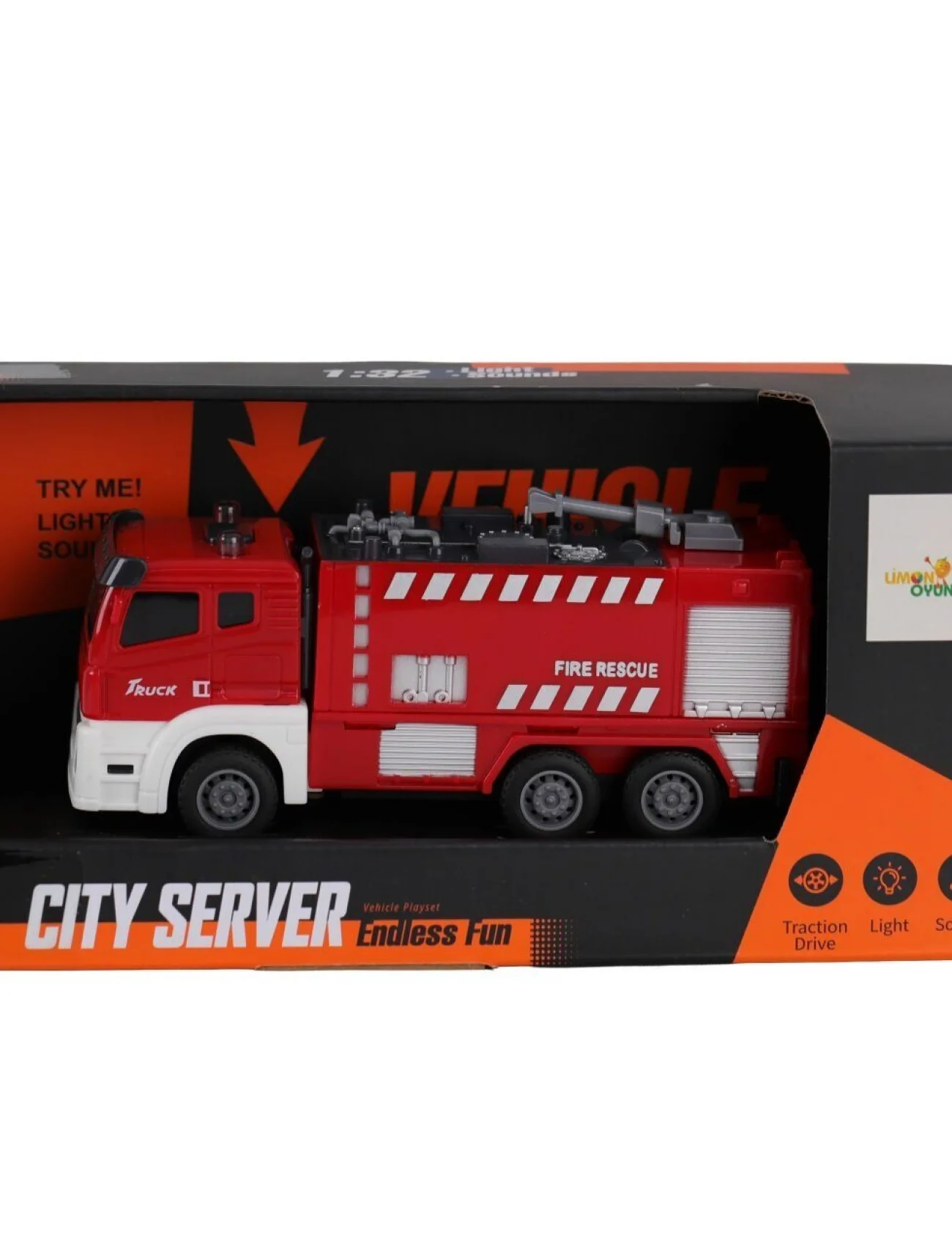 D-002 PİLLİ IŞIKLI İTFAİYE ARACI