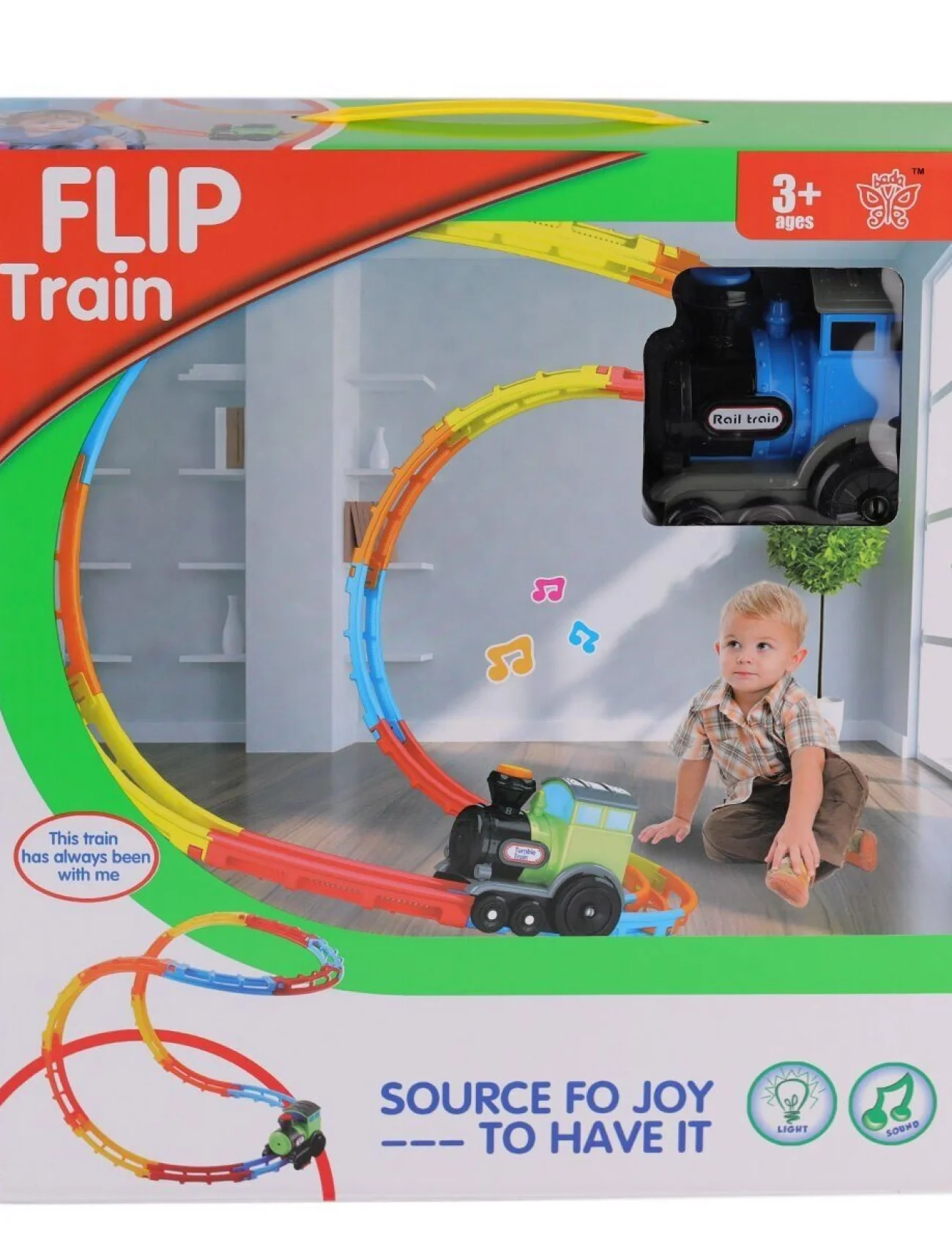 D9081 Kutulu Pilli Takla Atan Tren