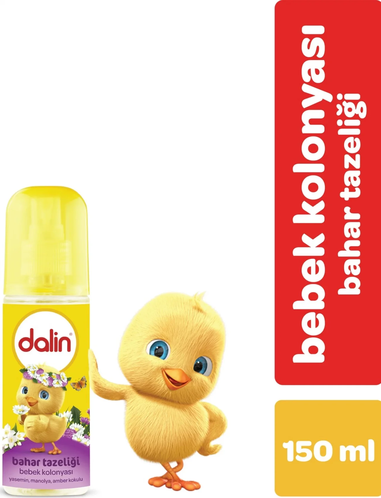Dalin Sprey Bebek Kolonyası Bahar Tazeliği 150 ml