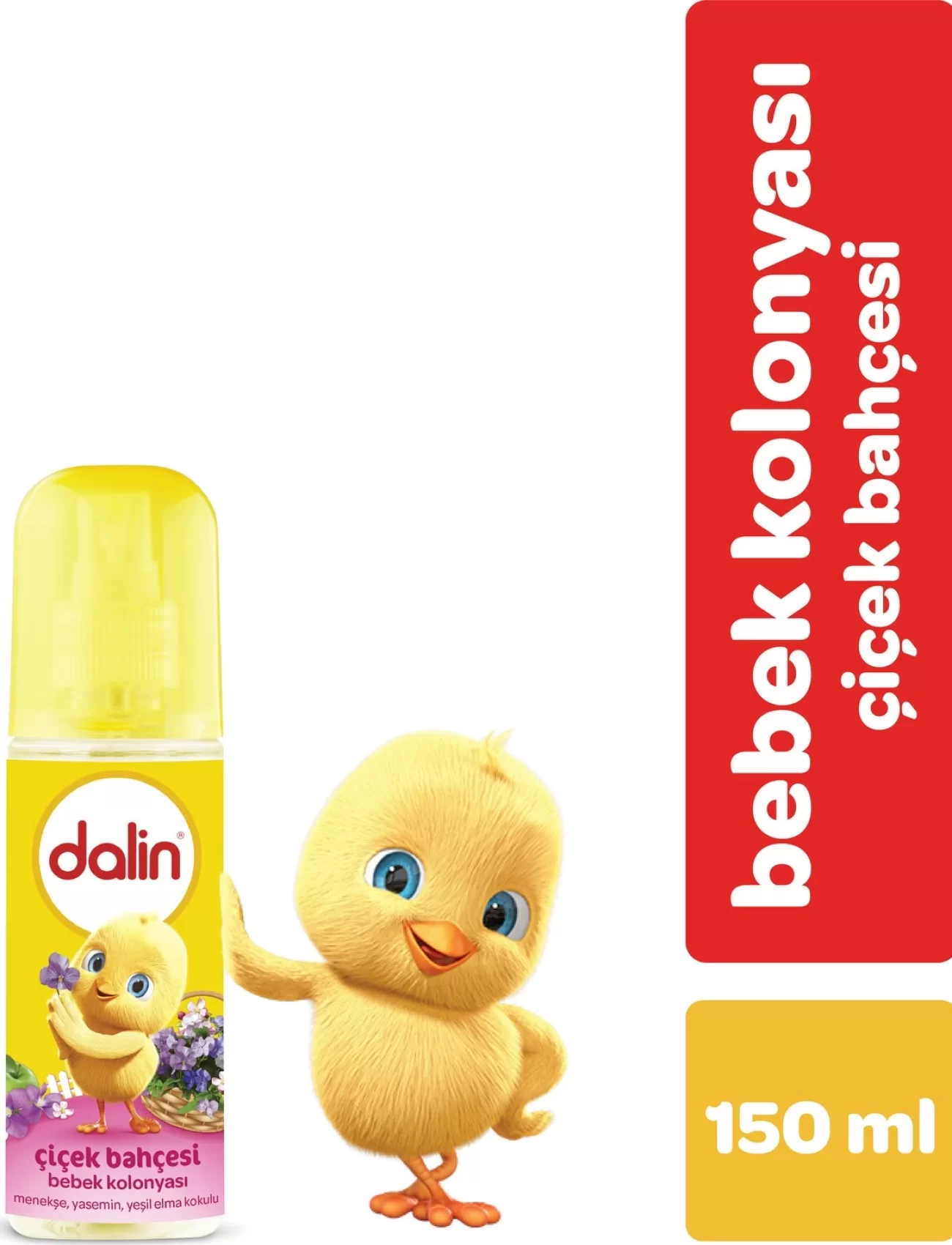 Dalin Sprey Bebek Kolonyası Çiçek Bahçesi 150 ml