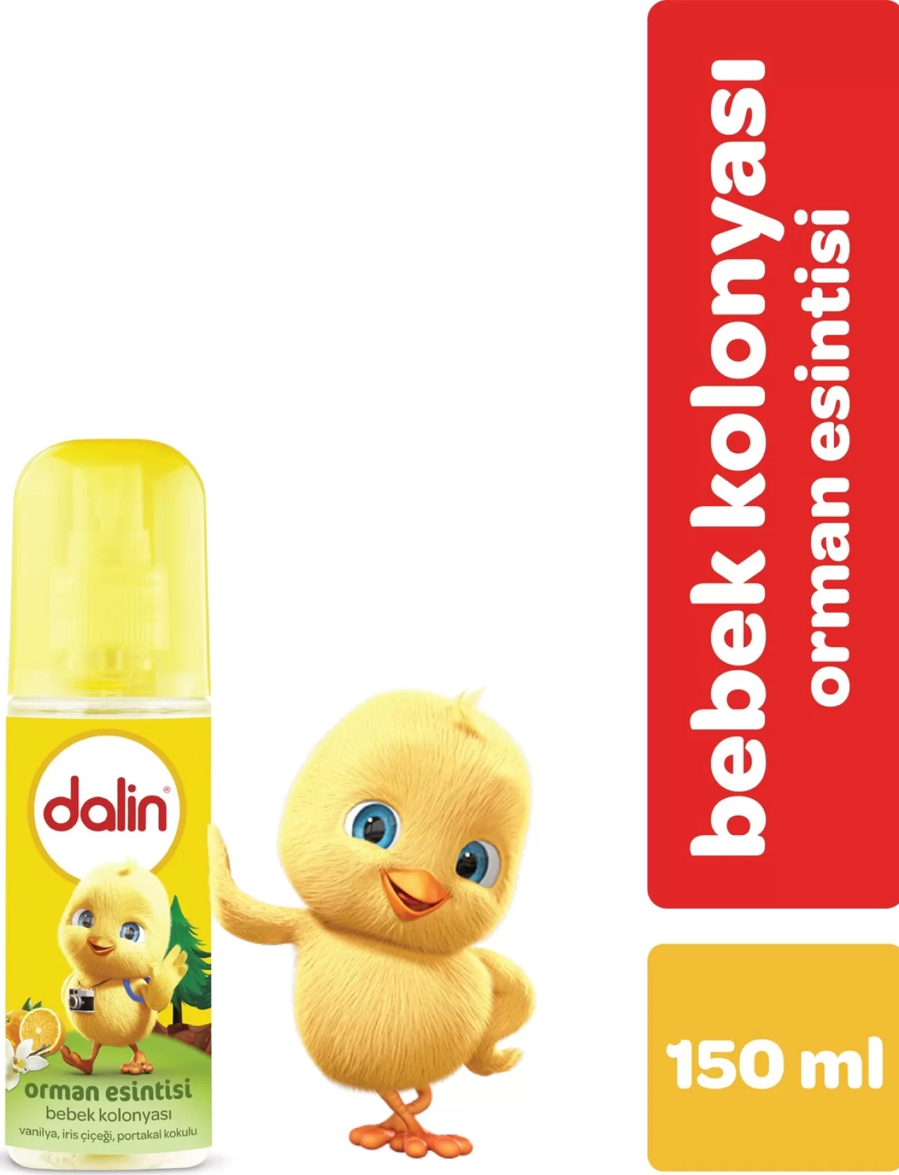 Dalin Sprey Bebek Kolonyası Orman Esintisi 150 ml