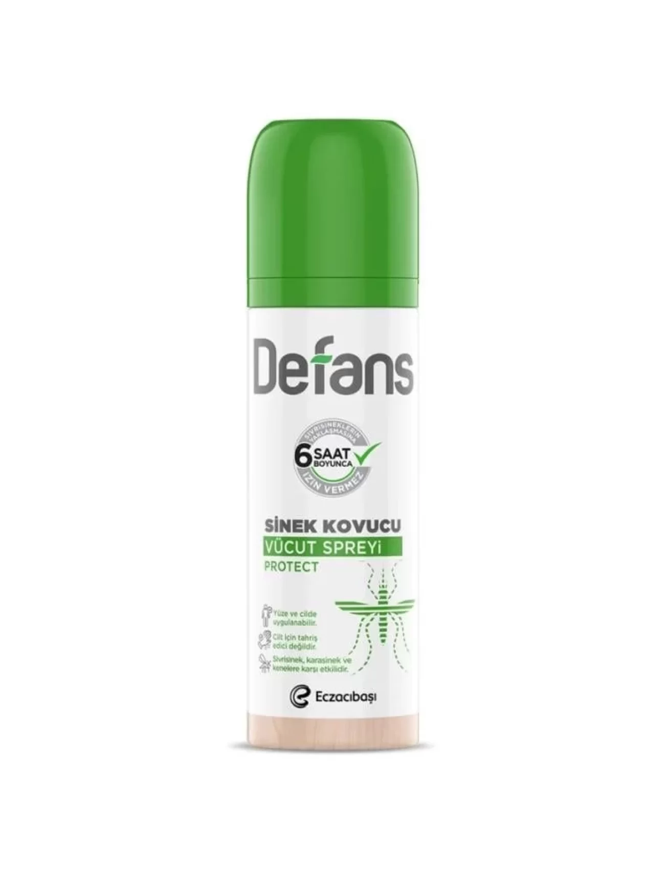 Defans Sinek Kovucu Vücut Spreyi Protect 100 ml