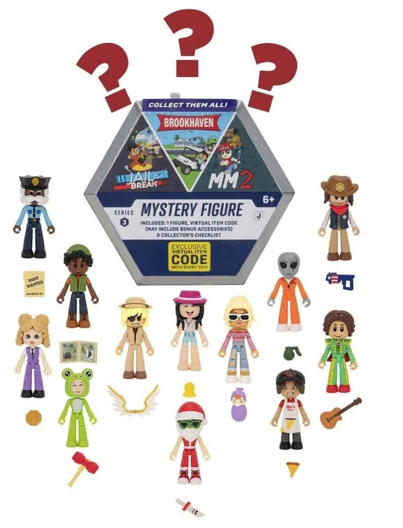 DEV00000 Brookhaven, Murder Mystery, Jail Break CRS Sürpriz Figüz - CRS0038