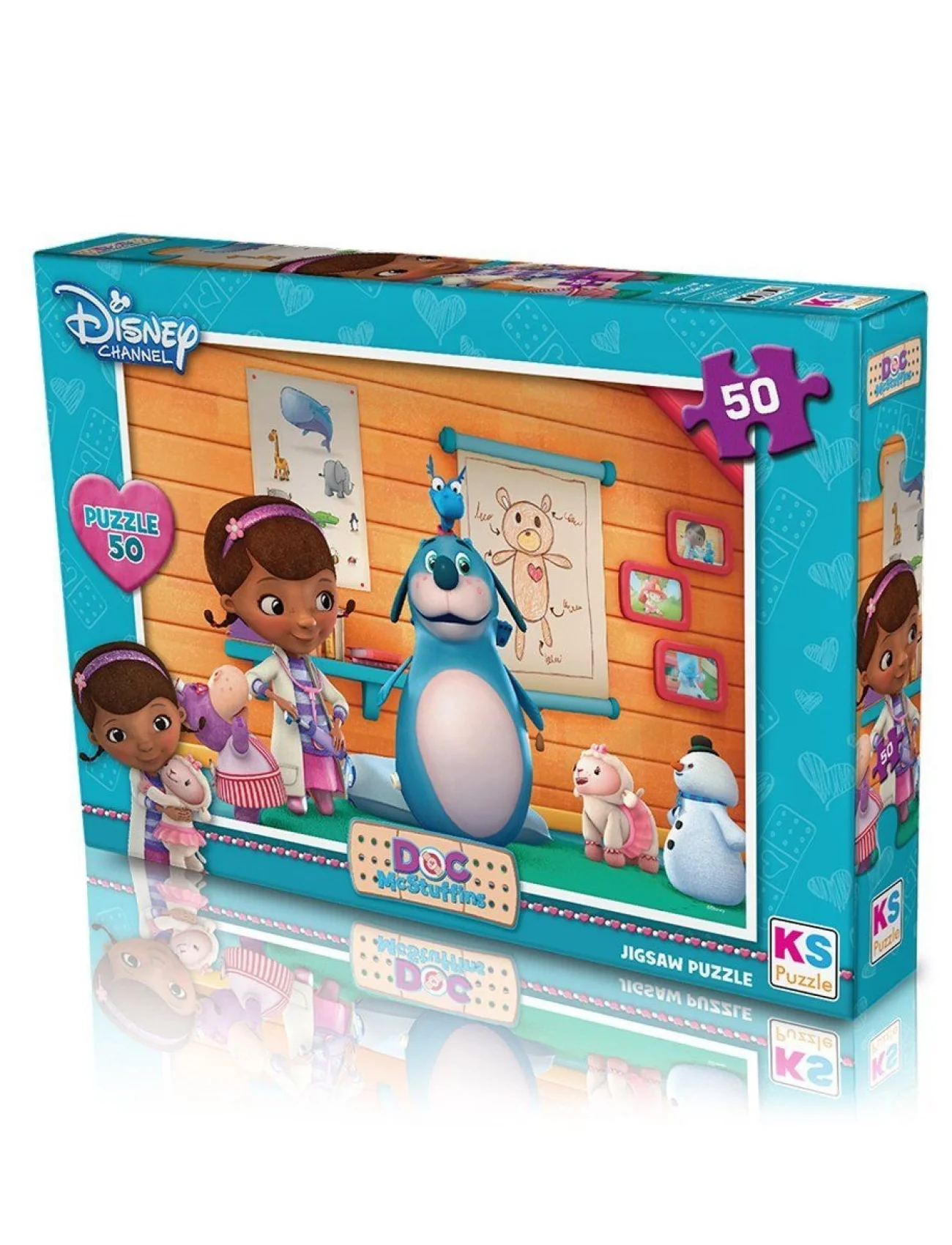 DOC709 Doc McStuffins 50 Parça Puzzle -KS Puzzle