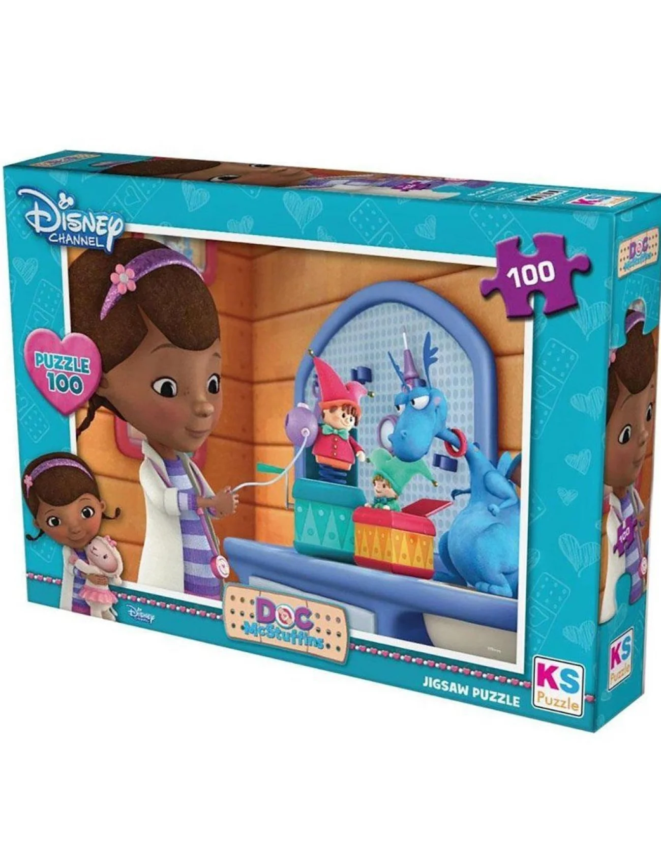 DOC714 Doc McStuffins 100 Parça Puzzle -KS Puzzle