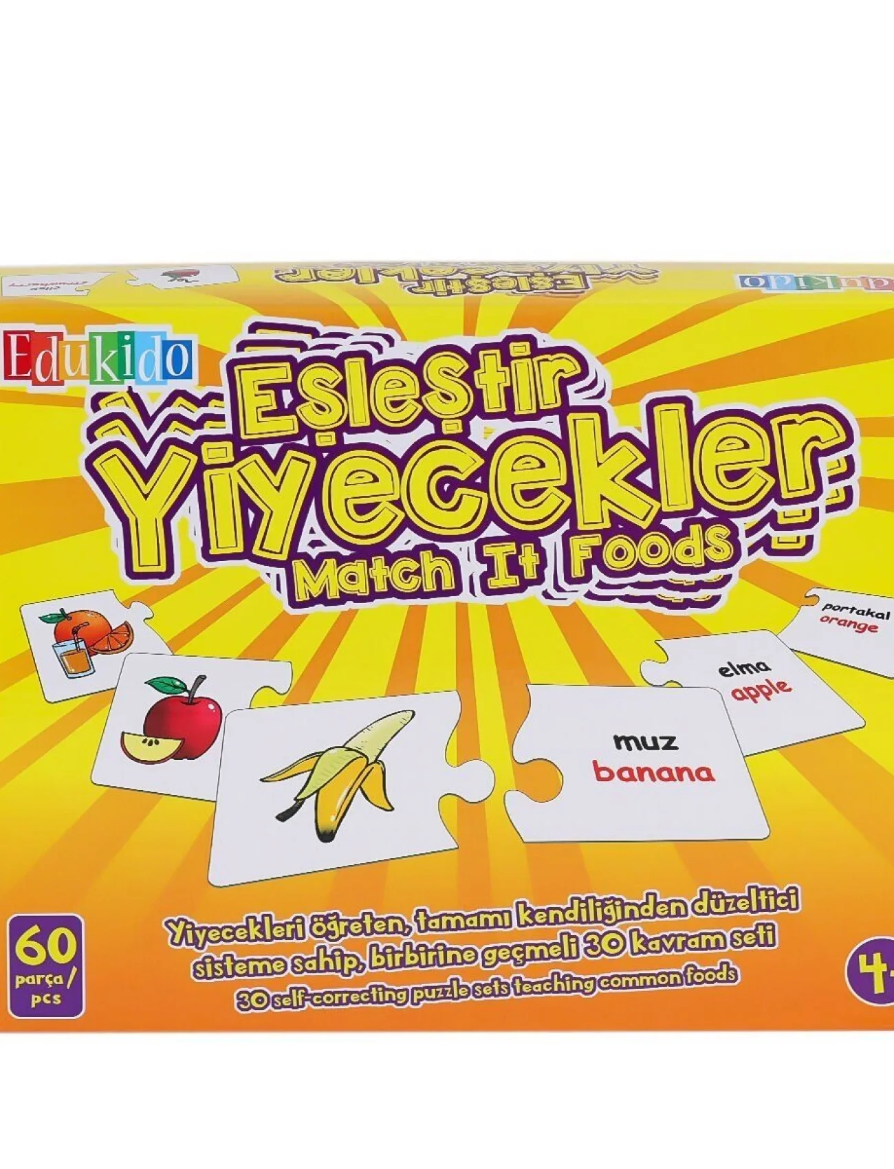 EDU-1002 Eşleştir Yiyecekler -Chiva