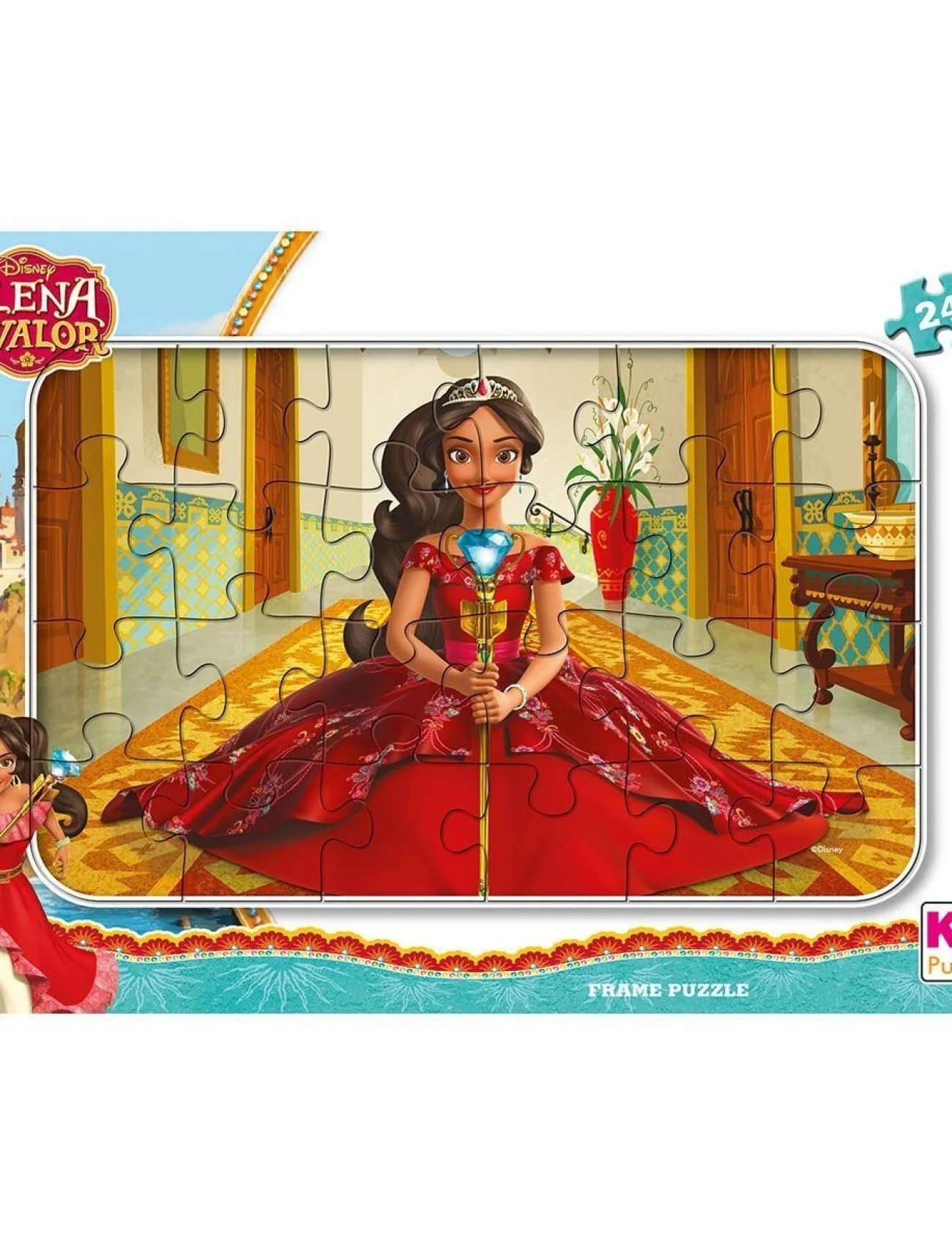 ELN 704 Elena Avalor Frame Puzzle 24 Parça