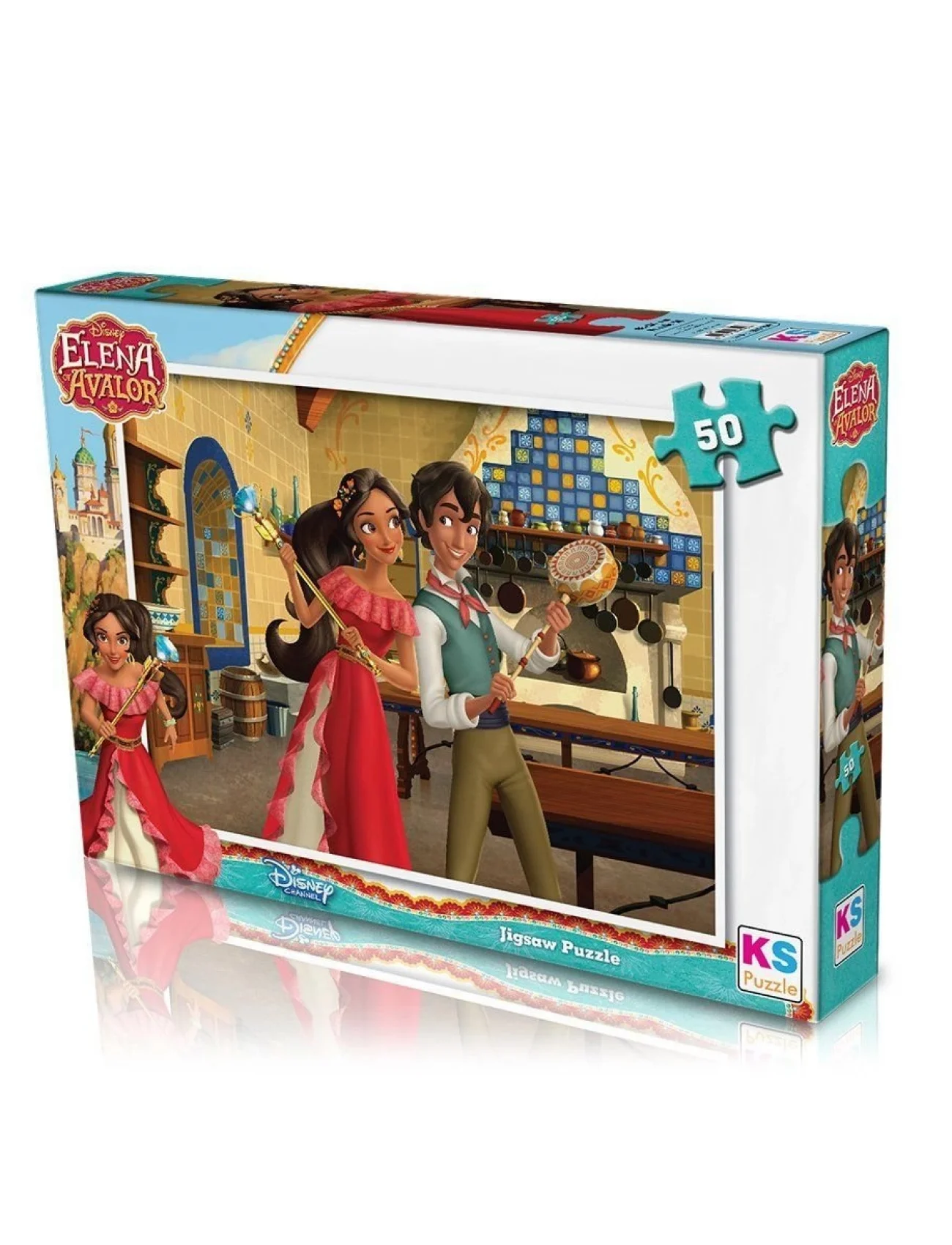 ELN709 Disney  Elena 50 Parça Puzzle -KS