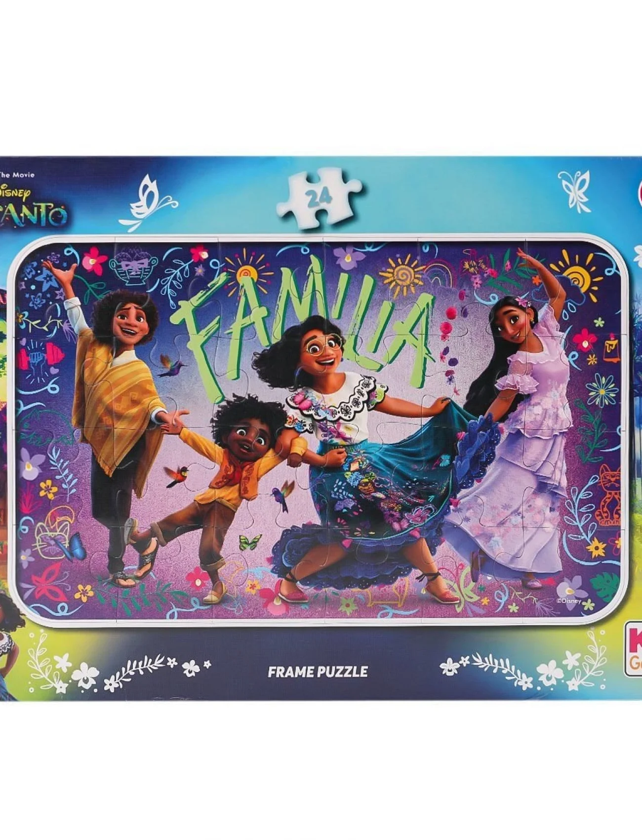 ENC 704 Encanto Familia Frame Puzzle 24 Parça -KS Puzzle