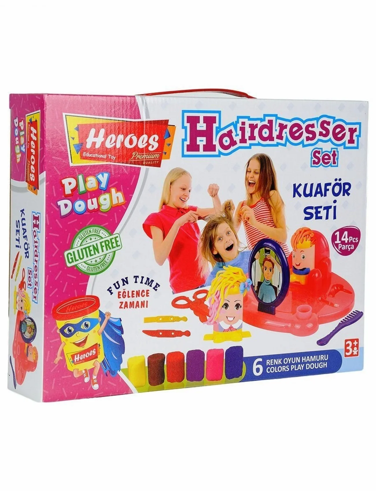 ERN-576 HEROES KUAFÖR OYUN HAMURU SETİ