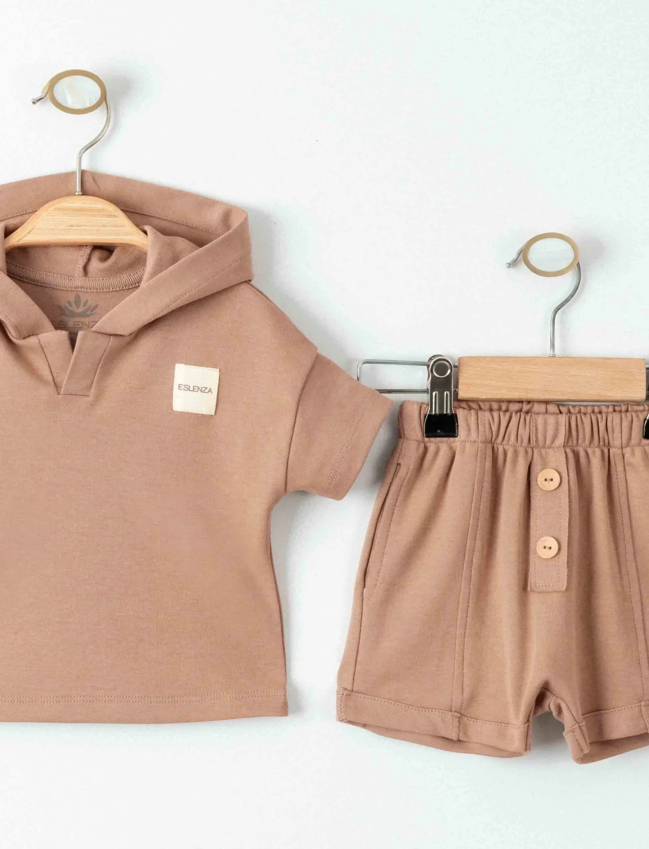 Eslenza Baby 2li Takım 0022 Kahverengi