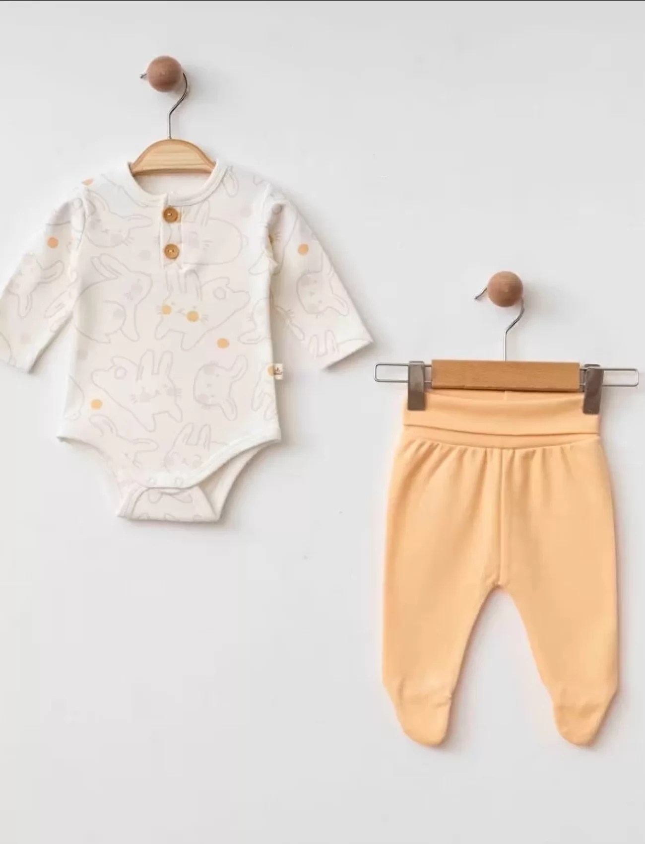 Eslenza Baby 2li Zıbın Takım 0099 Somon