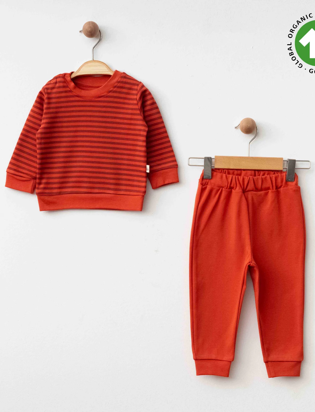 Eslenza Baby Organik 2li Takım 0054 Kiremit