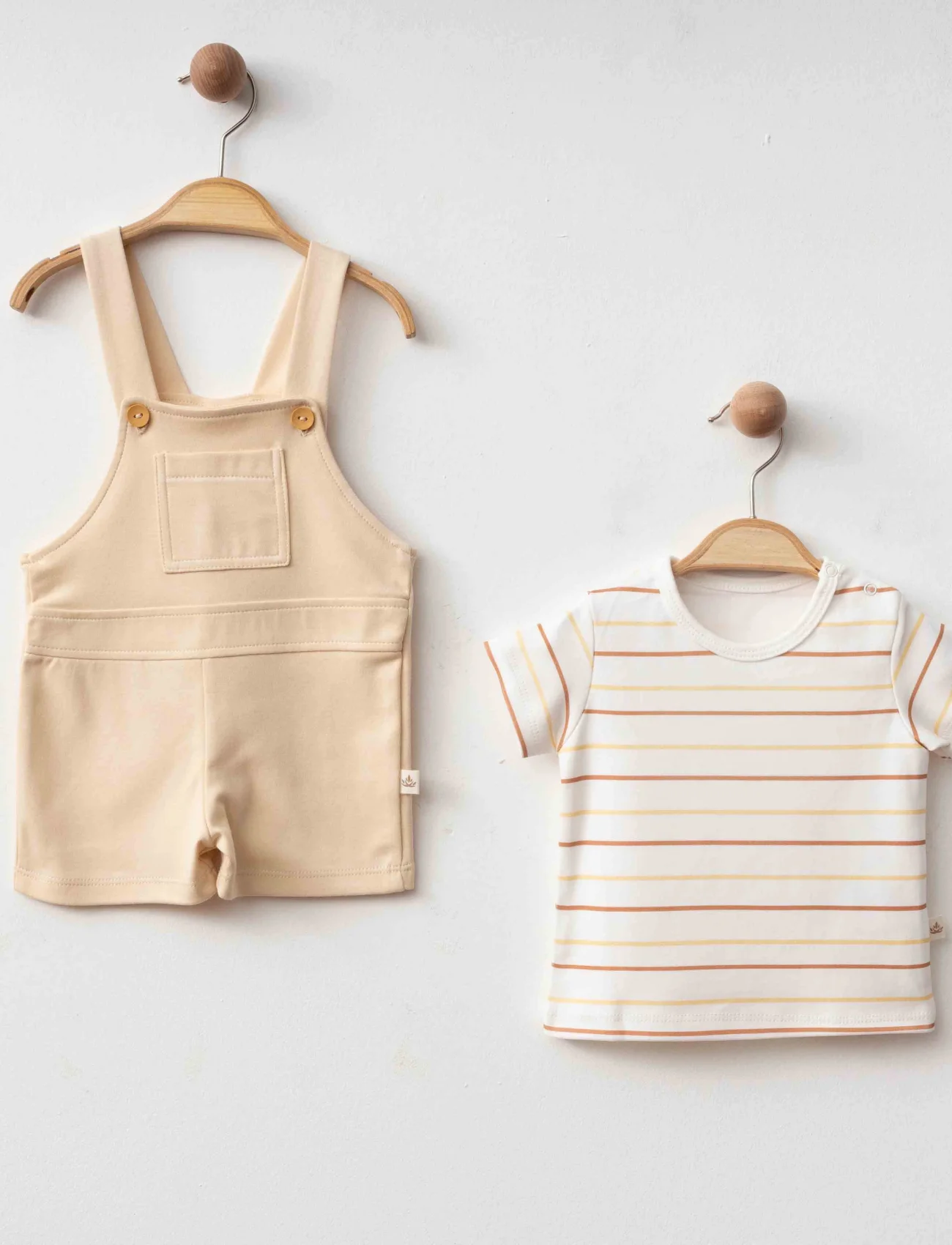 Eslenza Baby Şortlu Salopet 0127 Bej