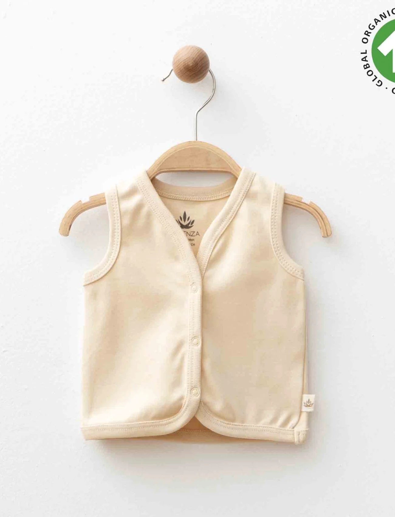 Eslenza Oganik Yelek 2088 Bej