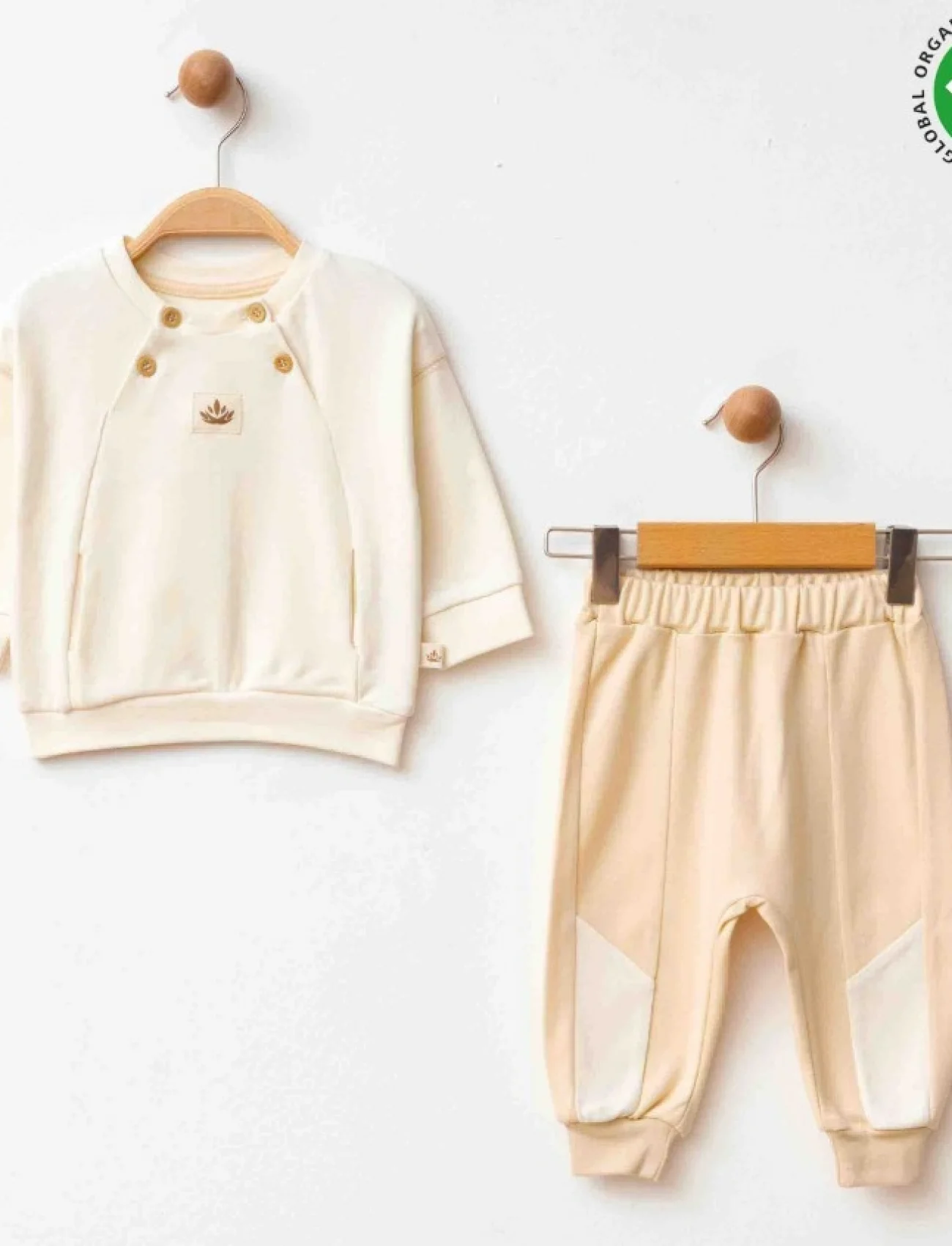 Eslenza Organik 2li Takım 2230 Bej