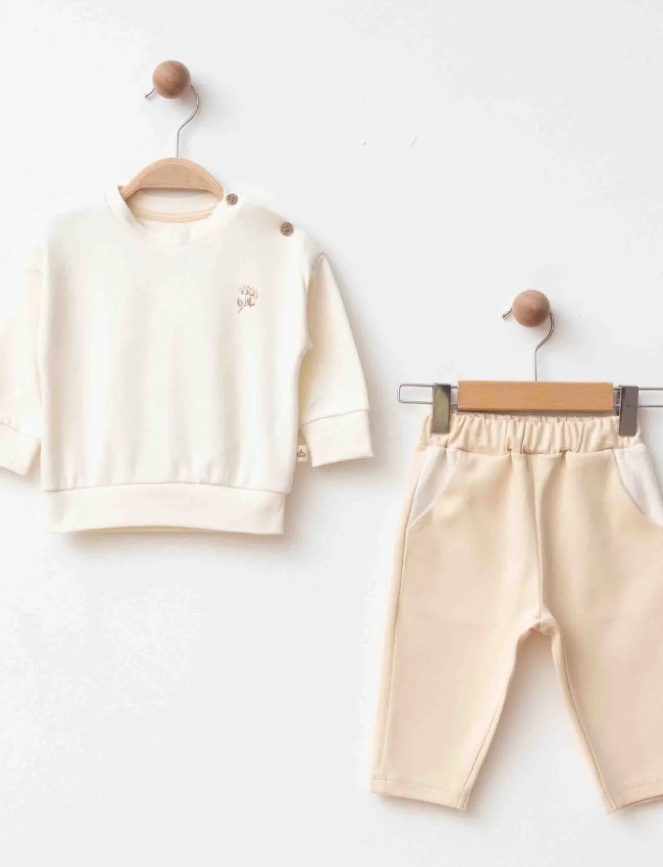 Eslenza Organik 2li Takım 2247 Bej