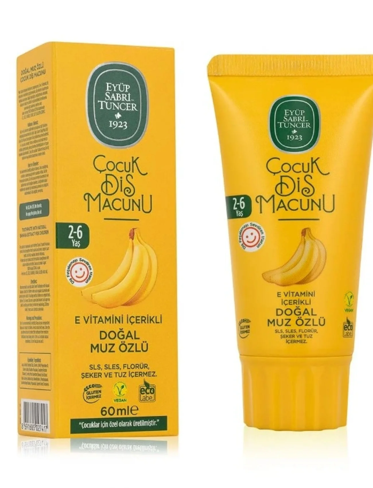 Eyüp Sabri Tuncer Çocuk Diş Macunu 60 Ml Muz
