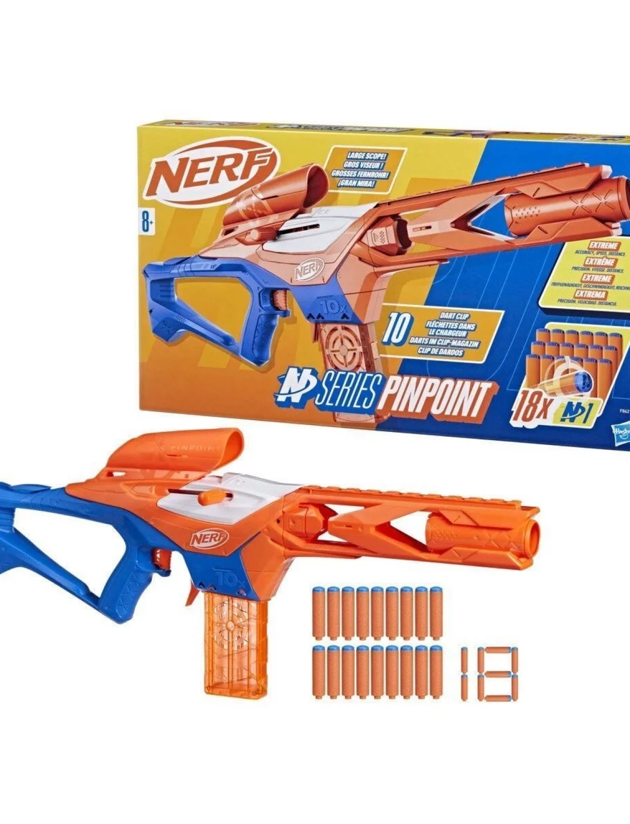 F8621 Nerf N Serisi Pinpoint Dart Tabancası