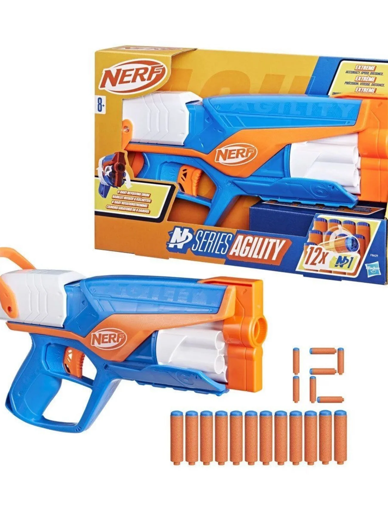 F8629 Nerf N Serisi Agility Dart Tabancası