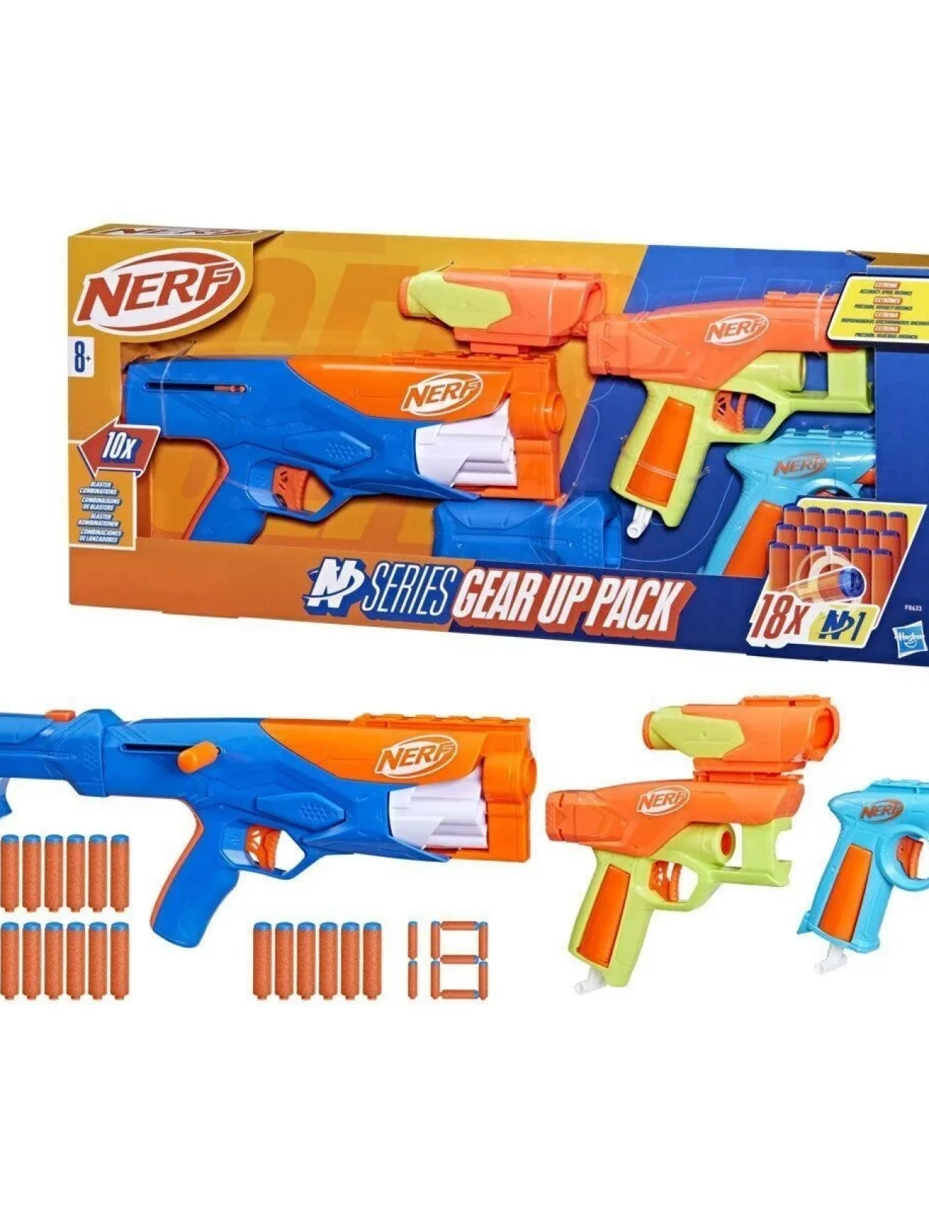 F8633 Nerf N Serisi Gear Up Pack