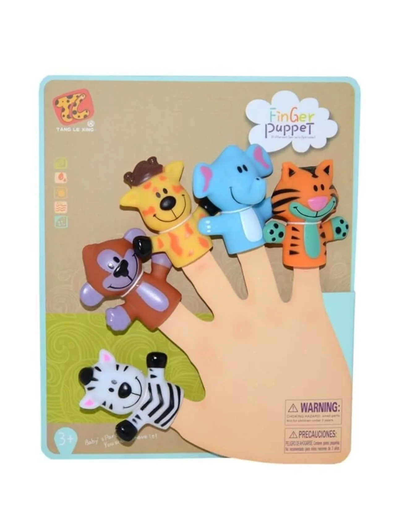 Finger Puppet Hayvan Figürlü Parmak Kuklası