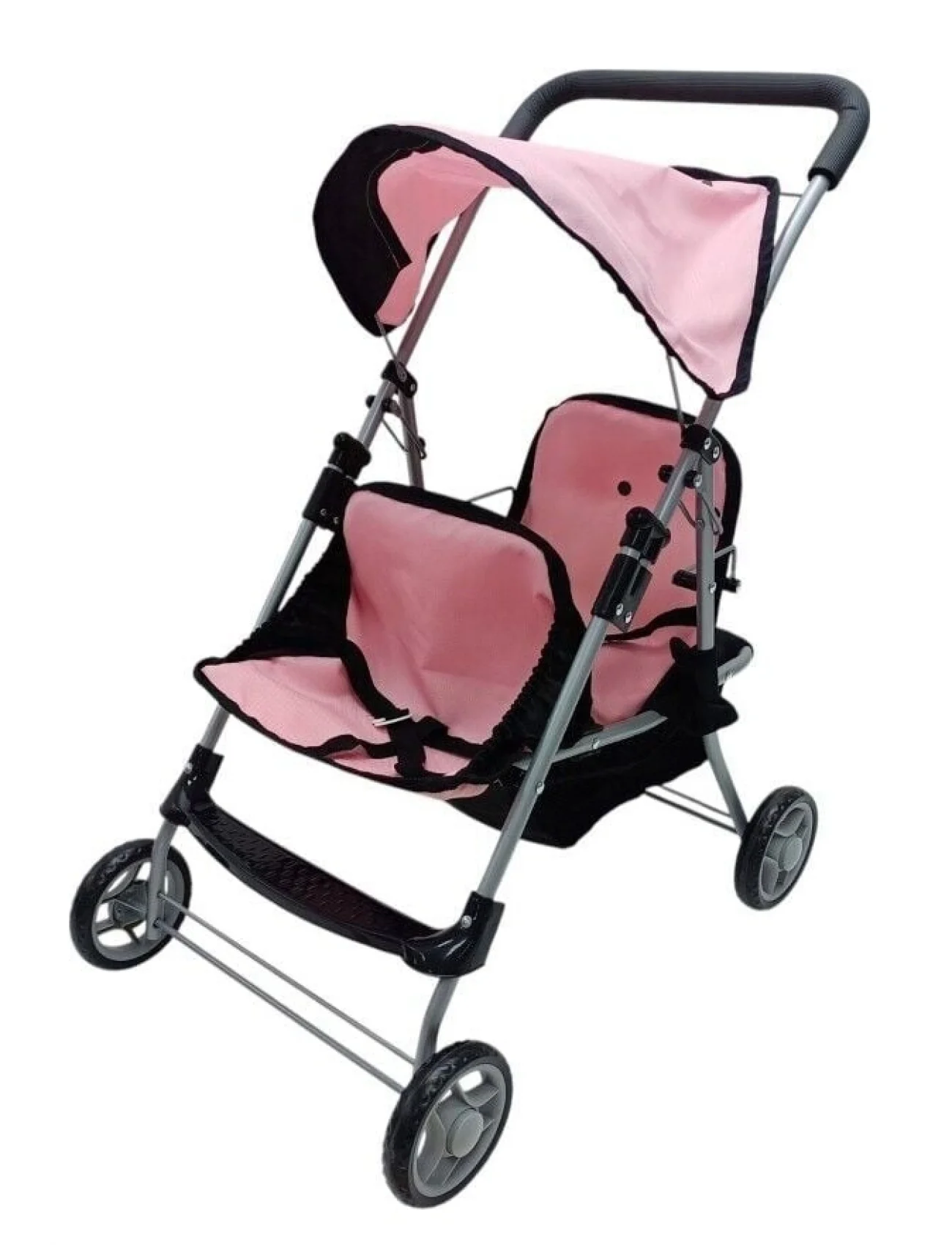 FL9198 KATLANIR GOLGELIKLI IKILI OYUNCAK BEBEK ARABASI ( PUSET)