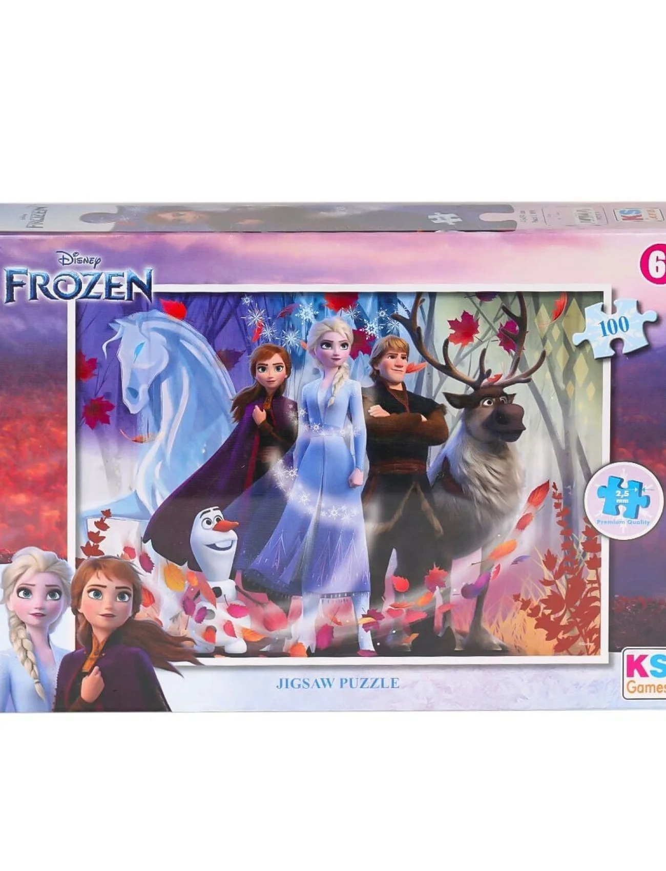 FRZ 714 Frozen Puzzle 100 Parça -KS Puzzle