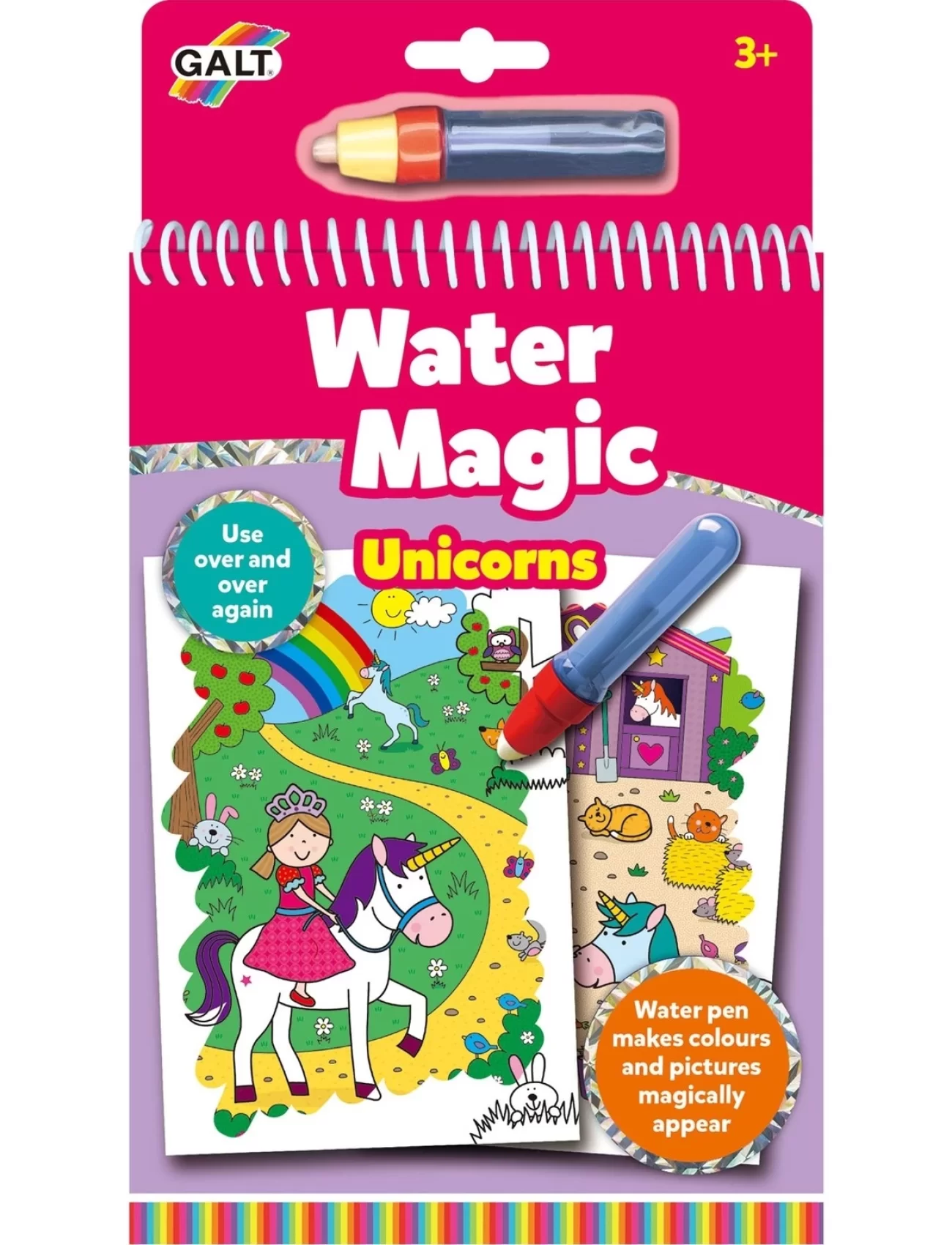 Galt Toys Water Magic Sihirli Boyama Kitabı Unicorns 3 Yaş+