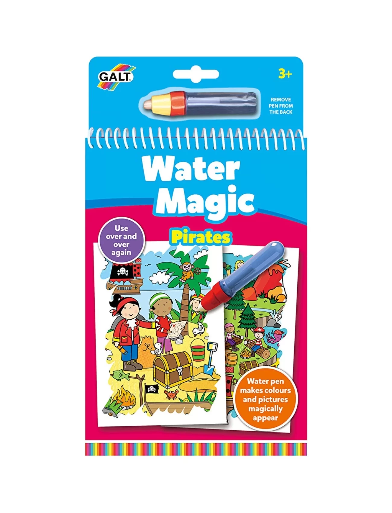 Galt Toys Water Magic Sihirli Kitap Pirates 3 Yaş+