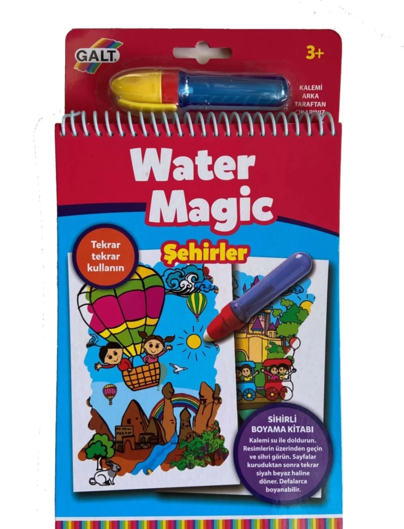 Galt Toys Water Magic Sihirli Kitap Şehirler 3 Yaş+